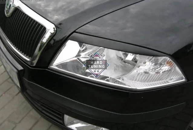 Накладки на фары Skoda Octavia II FL (2004-2008)
