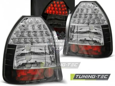Задние фонари Honda Civic (1995-2001) 3D LED черные