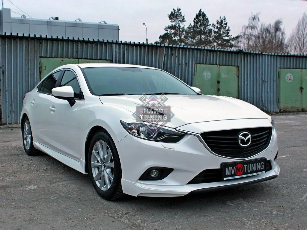 Капот SKY ACTIV SPORT (с прорезанными жабрами) Mazda 6 GJ 2013-н.в.