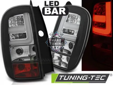 Задние фонари Dacia Duster (2010-2017) LED BAR черные