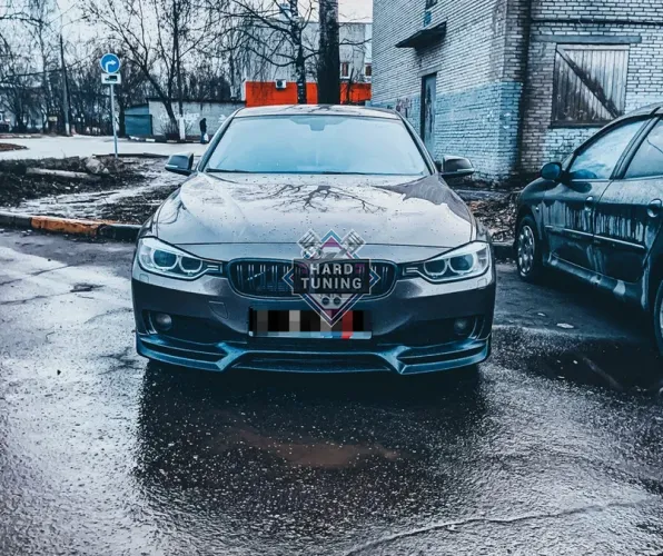 Сплиттер переднего бампера Sport, Luxury, SE BMW 3-series (F30) Дорестайлинг