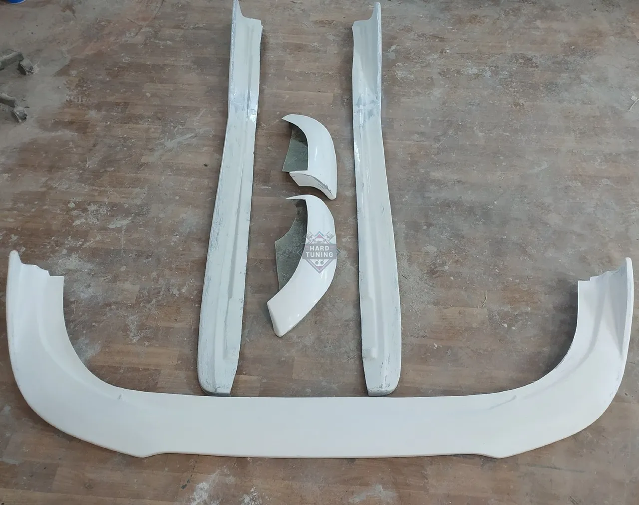 Комплект сплиттеров Charge Speed Bottom Line Subaru impreza GD, GG