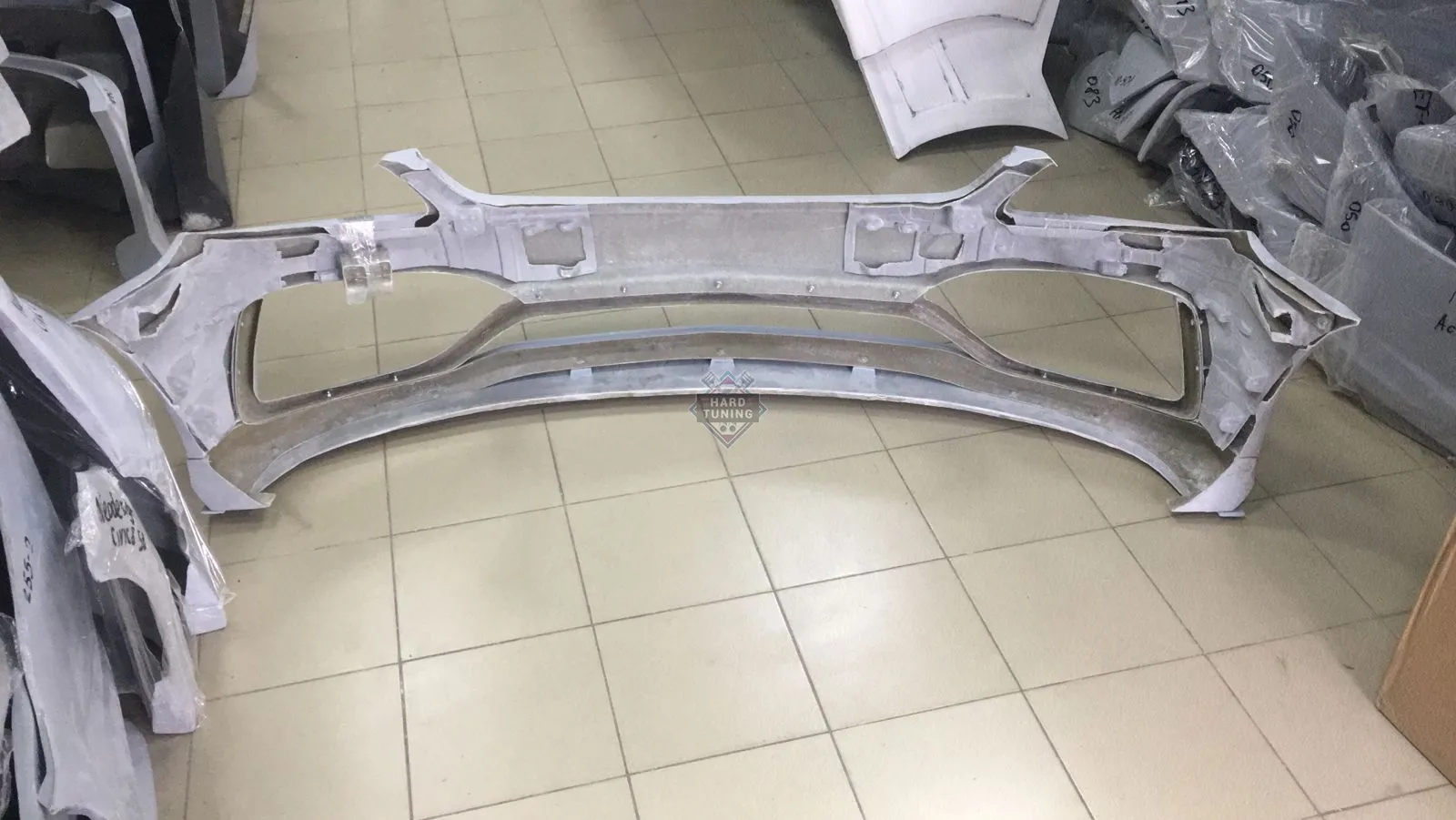 Передний бампер Prior Design Mercedes CL-Class W216 ДОРестайл