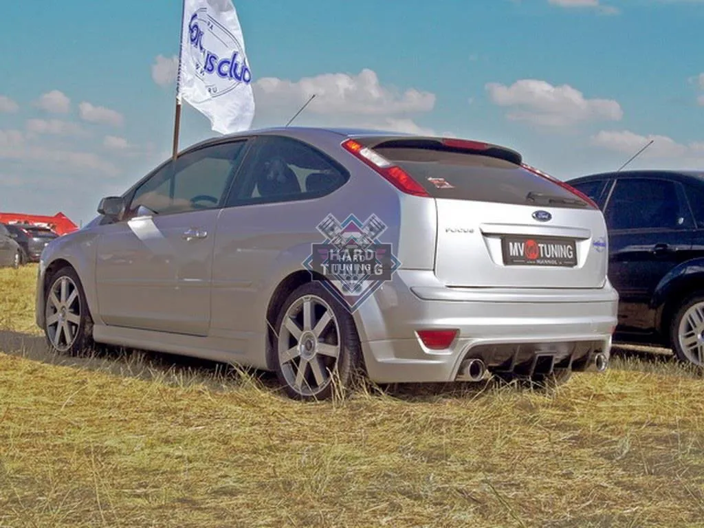 Обвес SPORT Ford Focus 2 2004-2008 3D хетчбек (передний бампер кабрио)
