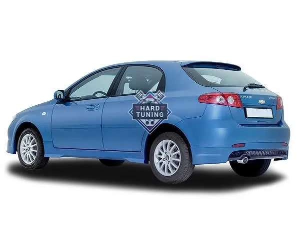 Накладки на пороги WTCC Chevrolet Lacetti хетчбек АБС пластик