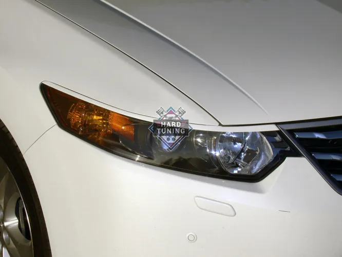 Накладки на фары узкие Honda Accord 8 (2008-2013)