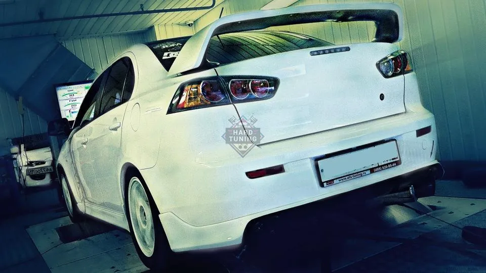 Спойлер EVO Mitsubishi Lancer 10 (2007-2016) стеклопластик