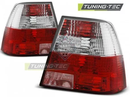 Задние фонари VW BORA (1998-2005) TAIL LIGHTS fits красно-белые
