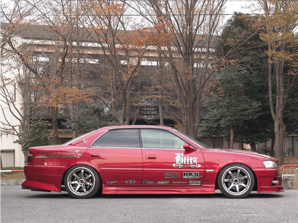 Накладки на пороги Kazama AutoPromode SS Toyota Chaser 100