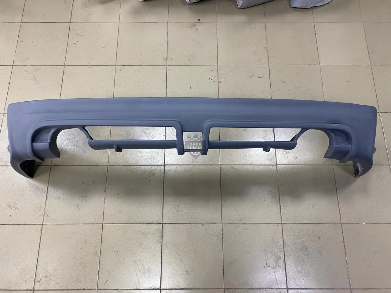 Накладка на задний бампер MUGEN RR Honda Civic 8 4D стеклопластик