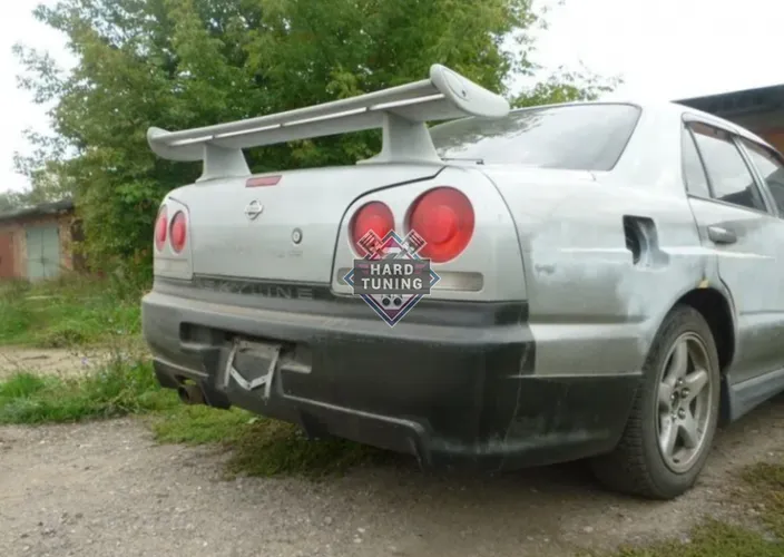 Задний бампер GTR Japan Nissan Skyline R34 седан