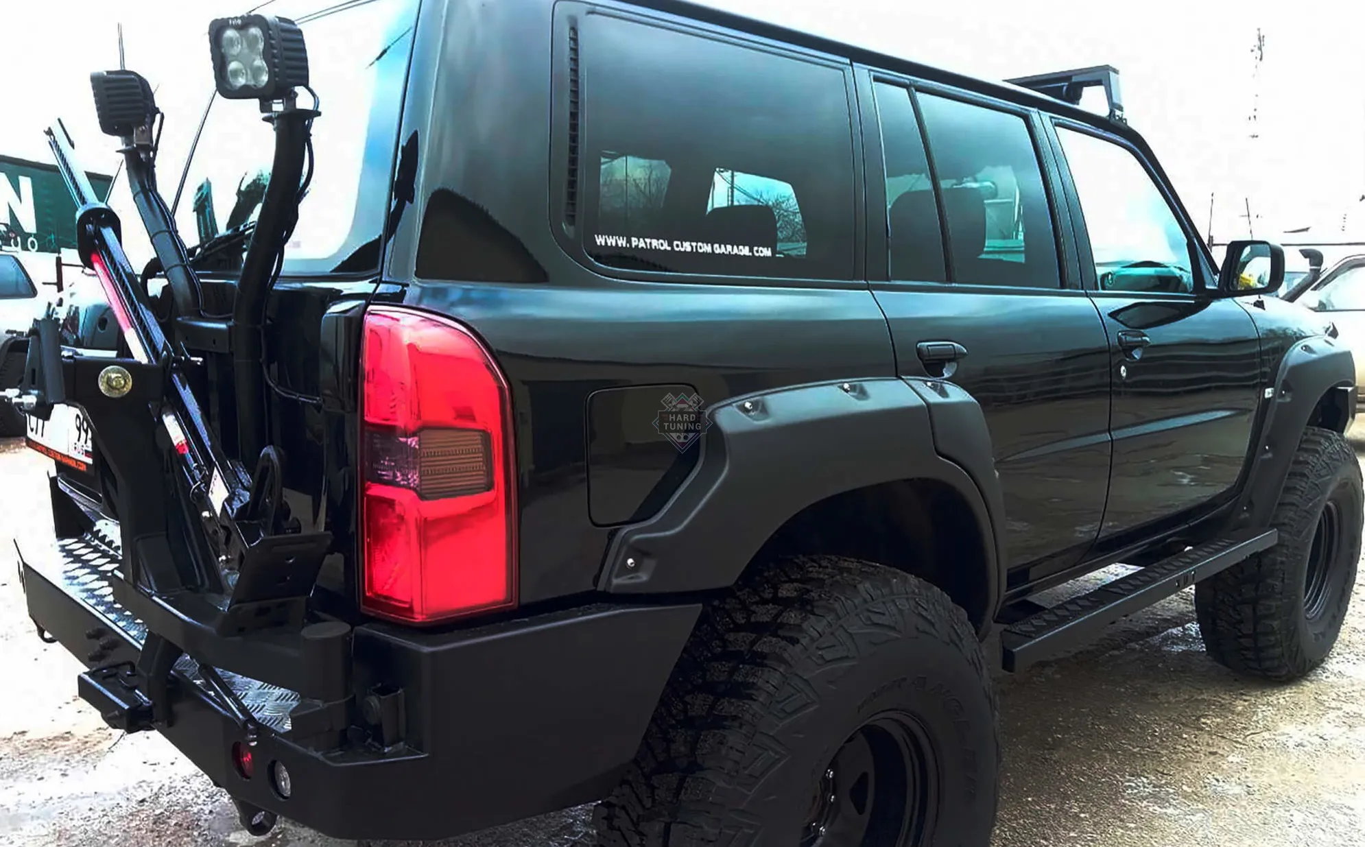 Расширители арок Nissan Patrol Y61 +85ММ (КОМПЛЕКТАЦИЯ ПОД ШНОРКЕЛЬ)