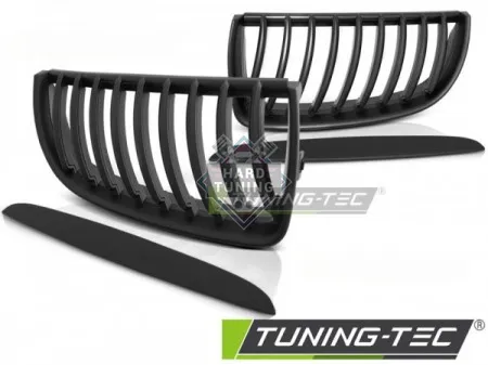 Решетки радиатора - ноздри BMW E90 / E91 03.05-08.08 GRILLE MATT fits черные