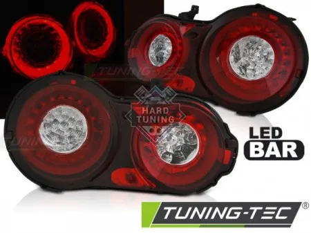 Задние фонари Nissan GT-R (2008-2013) LED красно-белые