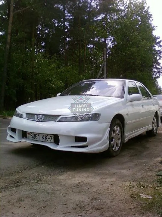 Накладки на фары Peugeot 406 рестайлинг