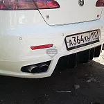 Накладка на задний бампер Autodelta Alfa Romeo 159