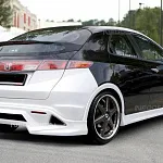 Накладки на пороги NEODESIGN Honda Civic 8 5D