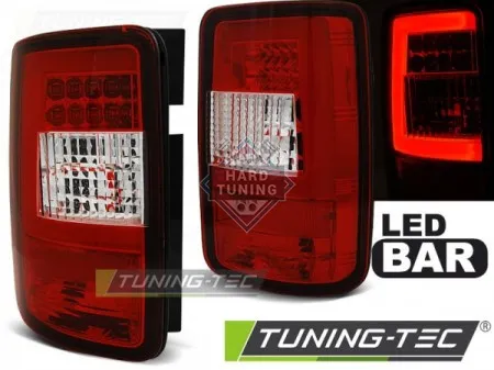 Задние фары VW CADDY 3 (2004-2015) LED BAR TAIL LIGHTS fits красно-белые
