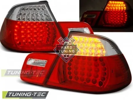 Задние фары BMW E46 (1999-2003) CABRIO LED TAIL LIGHTS fits красно-белые