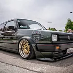 Накладка на передний бампер Kamei Volkswagen Golf 2