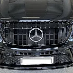 Решетка радиатора AMG HT Mercedes Sprinter W907 2018+ АБС Пластик