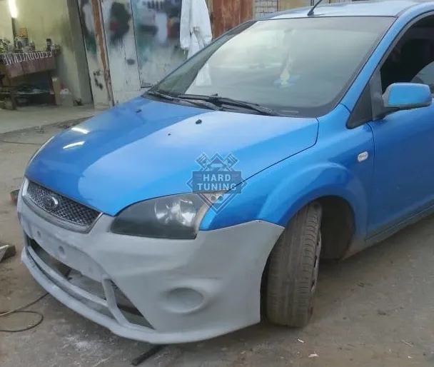 Передний бампер RS V2 Ford Focus 2 дорестайлинг