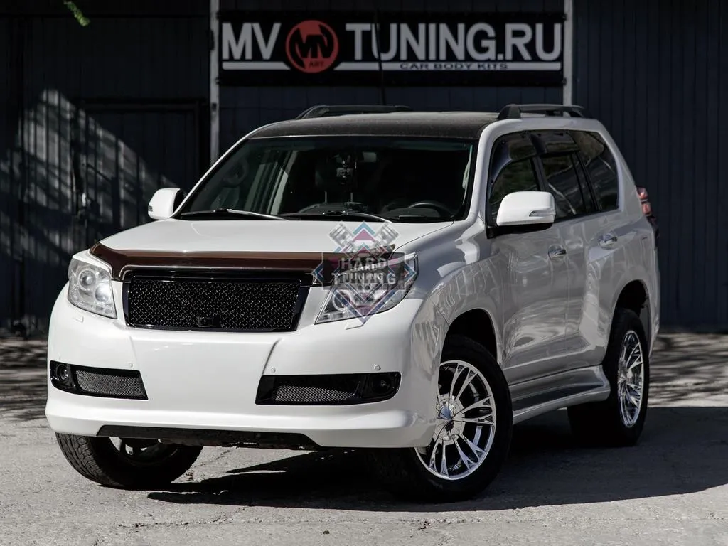 Бампер передний в стиле Elford Toyota LC 150 Prado (2009-2014)
