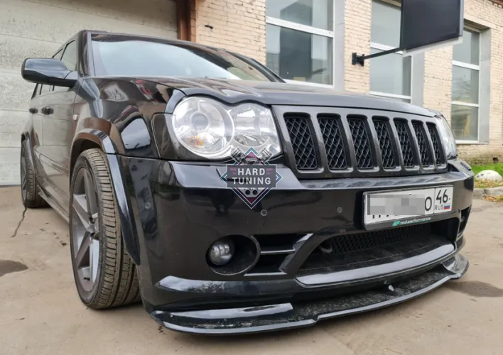 Сплиттер переднего бампера Jeep Grand Cherokee WK1 (2004-2010)