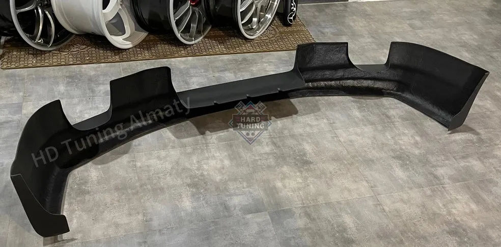 Накладка на передний бампер STI Subaru Forester SG Дорестайлинг