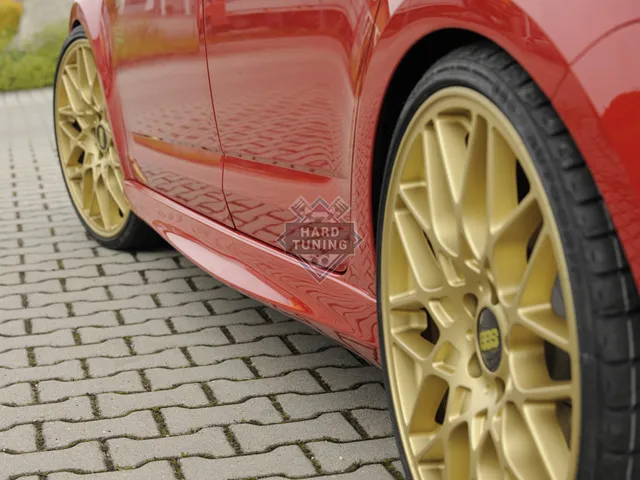 Накладки на пороги R-STYLE Skoda Octavia A7