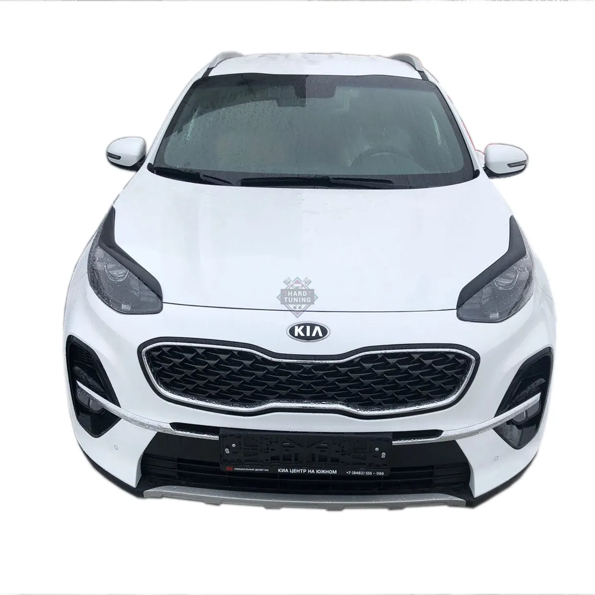 РЕСНИЧКИ ПЕРЕДНИЕ УГЛОВАТЫЕ KIA SPORTAGE 4 2016-2020 АБС ПЛАСТИК