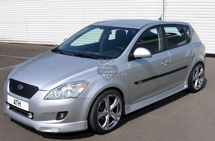 Накладка на передний бампер ATH KIA Ceed 5D 2006-2010