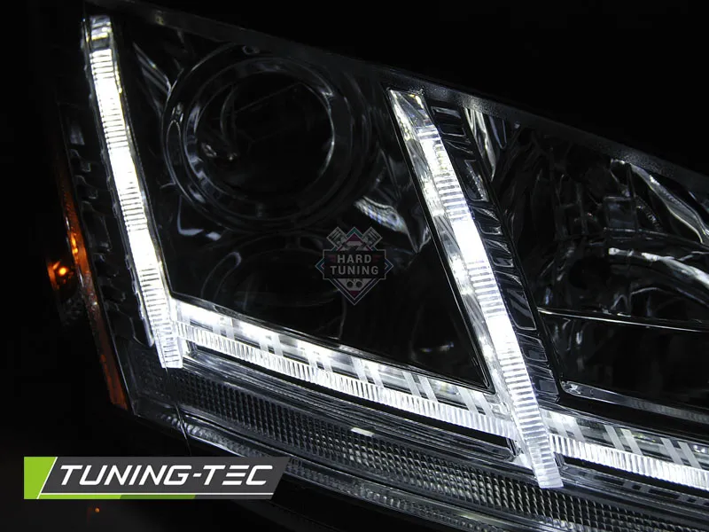 Передние фары AUDI TT 06-10 8J HEADLIGHTS LED SEQ fits хром