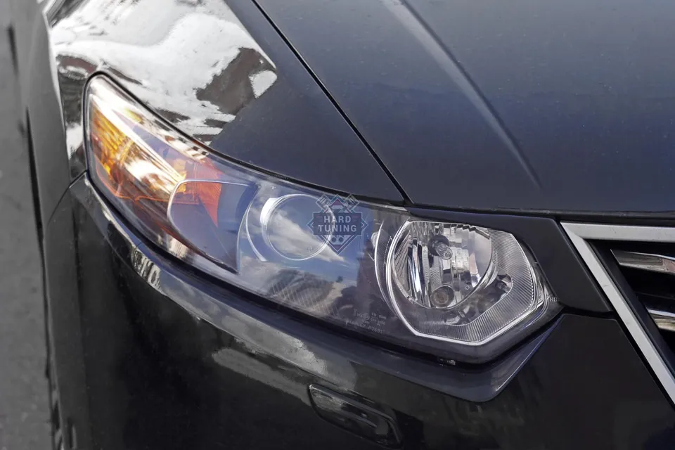 Накладки на фары короткие Honda Accord 8 (2008-2013)
