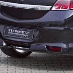 Накладка на задний бампер Steinmetz Opel Astra H