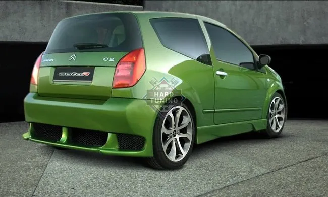 Задний бампер AUTO-R Citroen C2