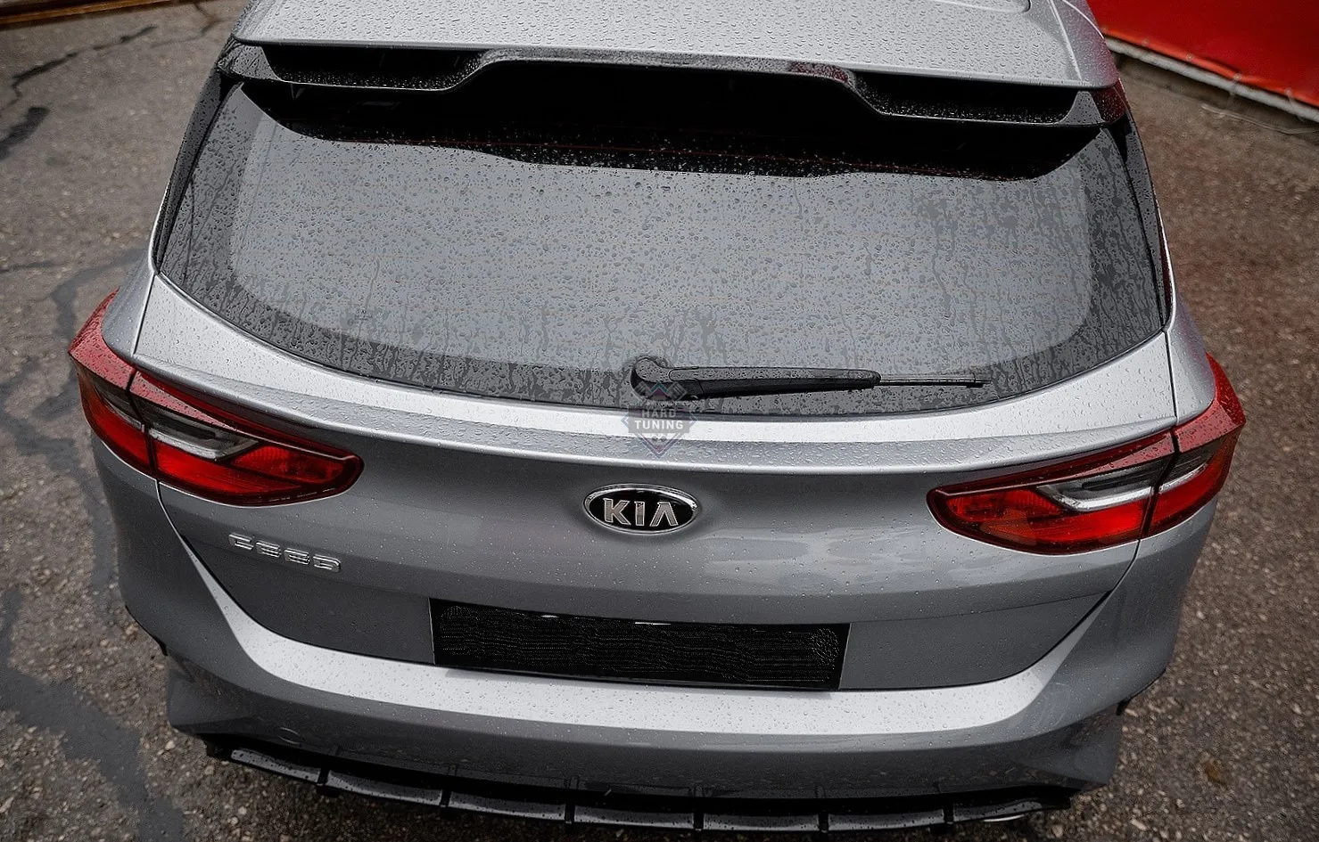 Спойлер под стекло BS KIA CEED 3 (CD) 2018-2022 АБС ПЛАСТИК