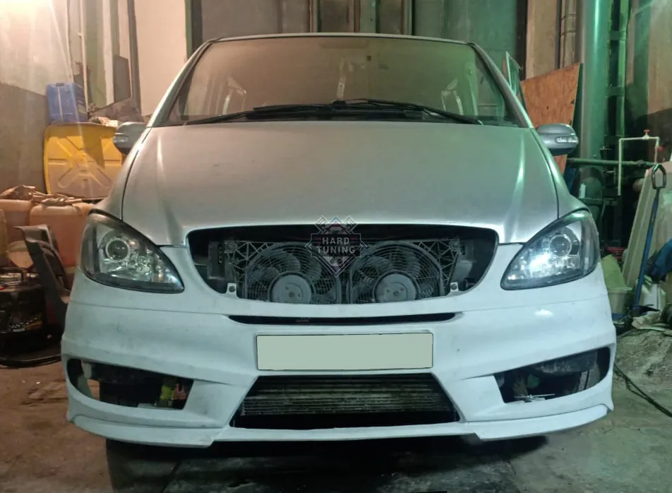 Обвес HT Mercedes Vito/Viano (W639) дорестайл (пороги 241см / 264см)