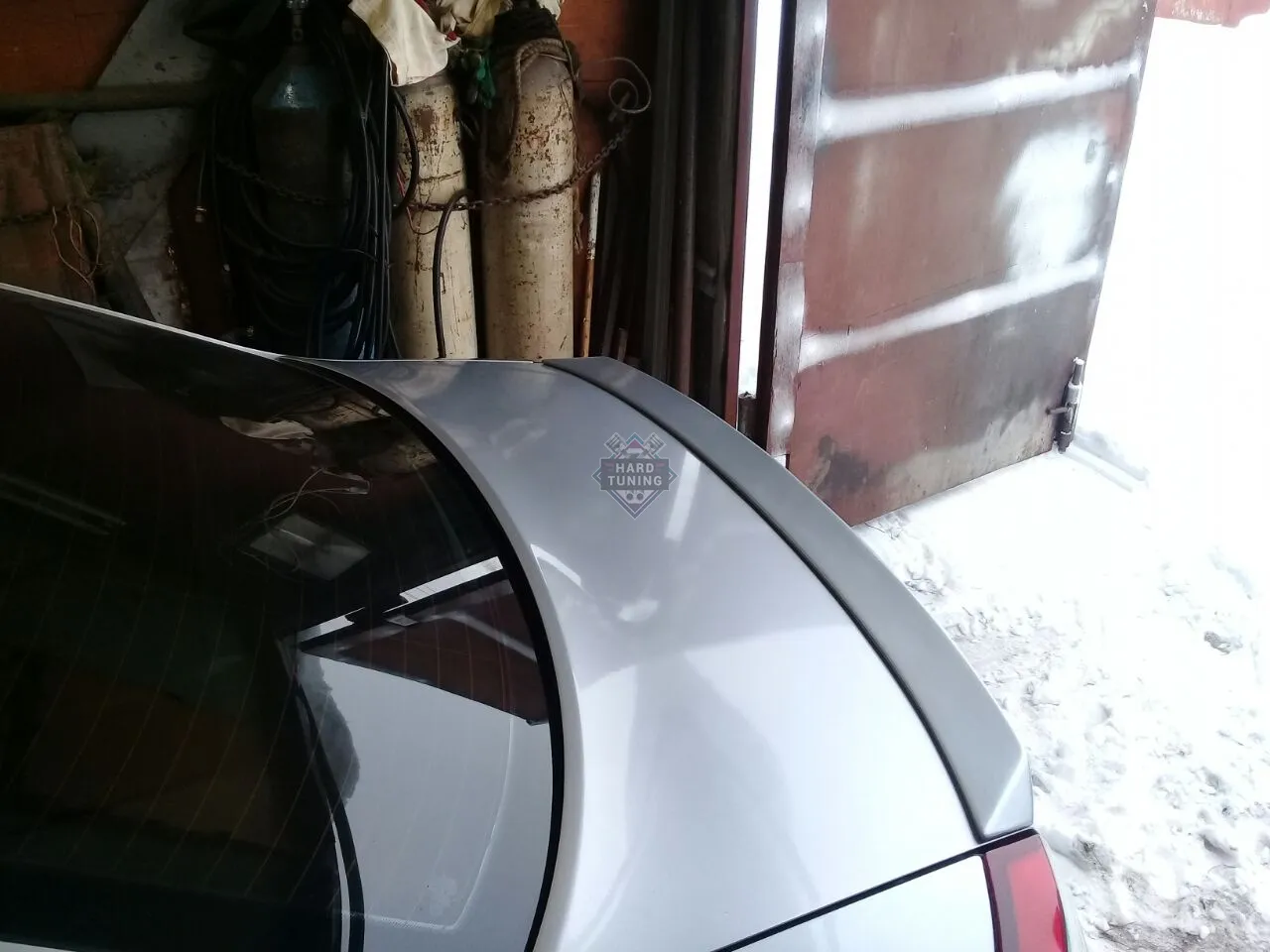 Спойлер лезвие Audi A4 B6