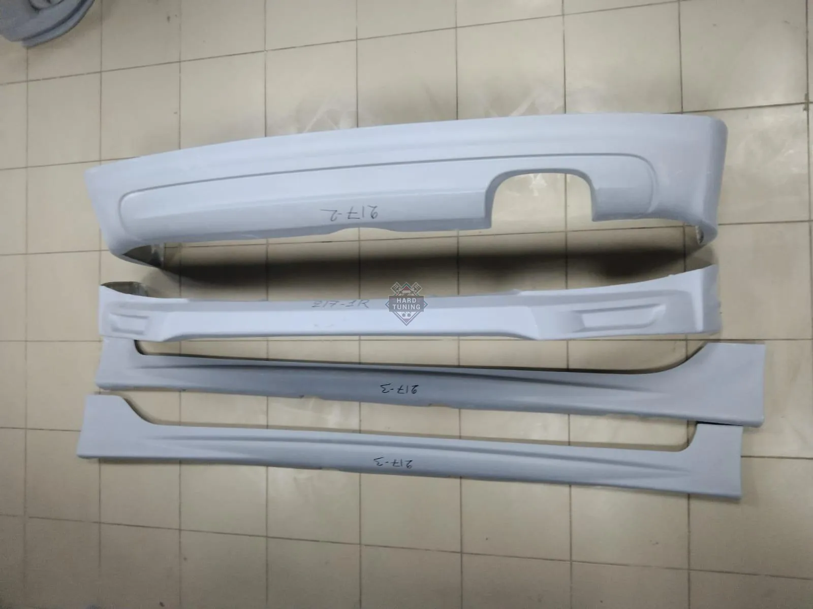 Обвес MUGEN STYLE Honda Civic 8 4D стеклопластик рестайлинг