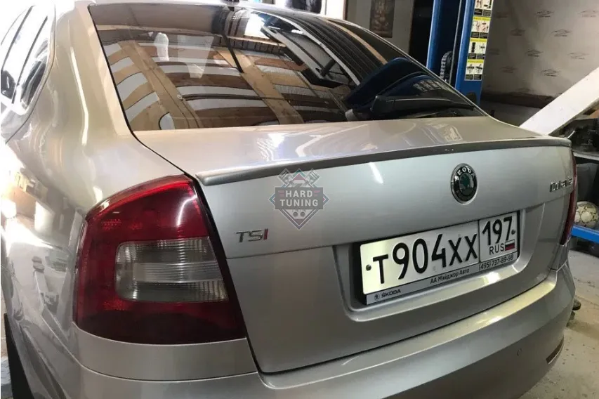 Lip cпойлер Skoda Octavia A5