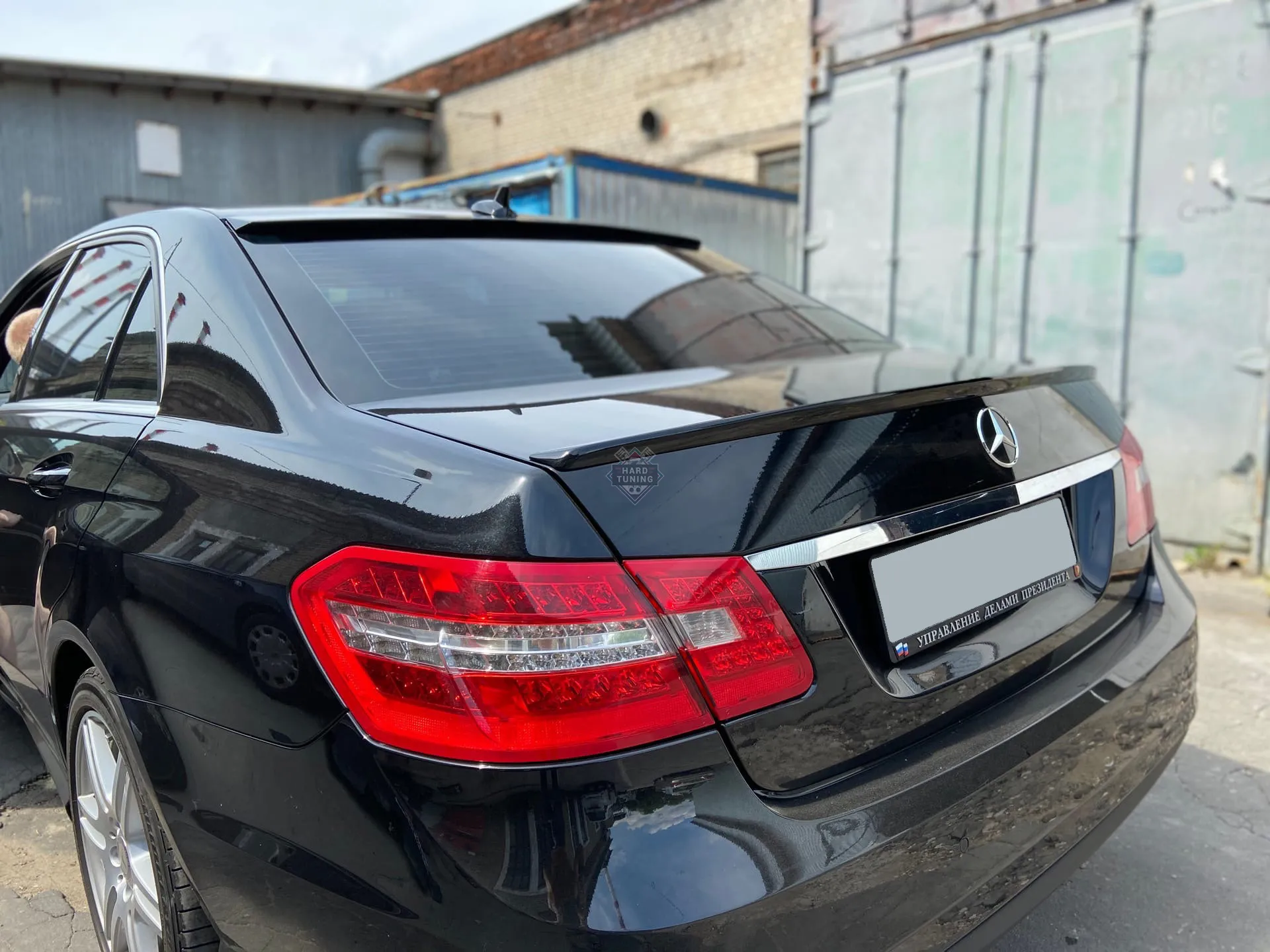 Спойлер лип Mercedes E-Class W212