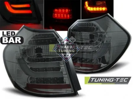 Задние фары BMW E87/E81 (2004-2007) LED BAR TAIL LIGHTS fits тонированные