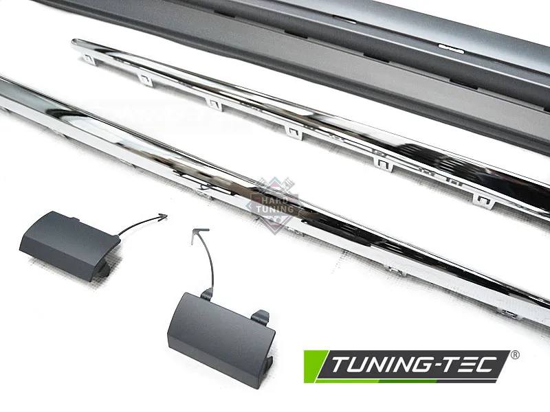 Накладки на пороги SPORT CHROME Mercedes S-Class W222 LONG VERSION (2013-2018)