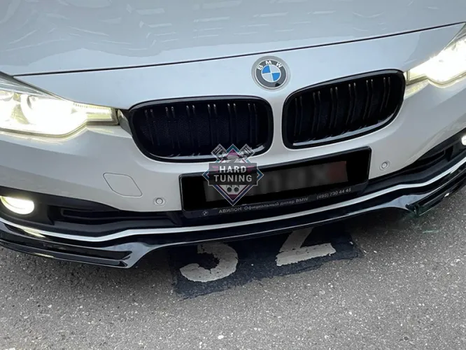 Сплиттер переднего бампера Sport,Luxury, SE BMW 3-series (F30) - Рестайлинг