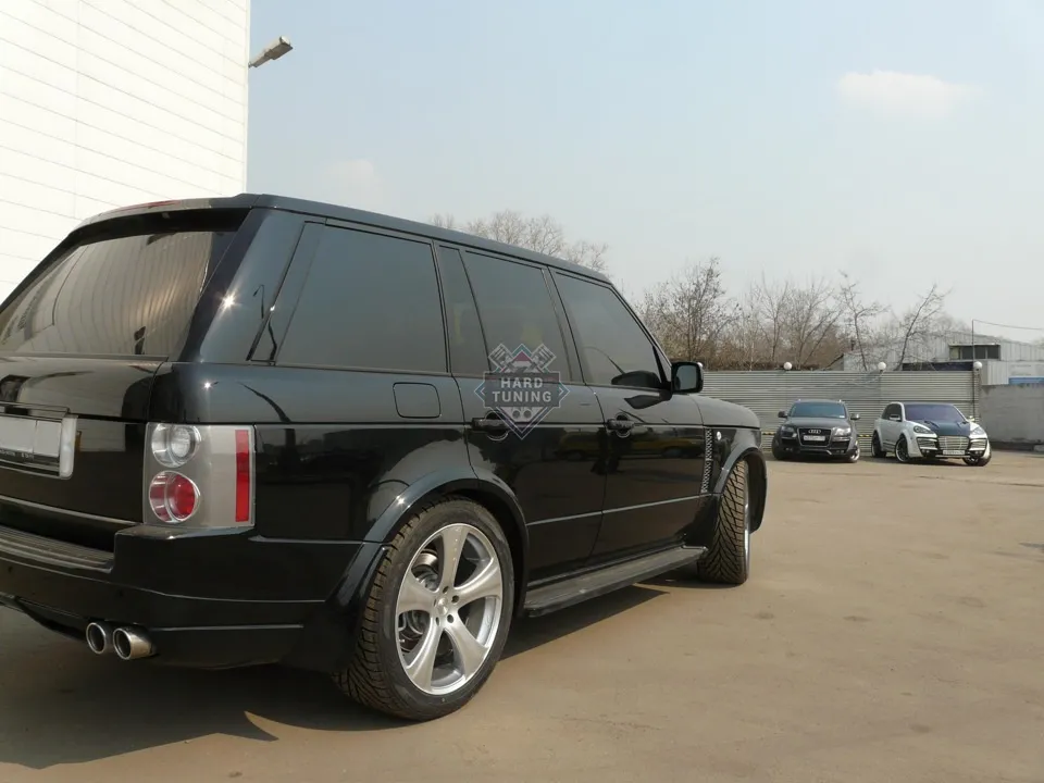 Расширители арок VERGE STYLE (под обычные пороги / под электро пороги) Range Rover Vogue L322 2005-2010