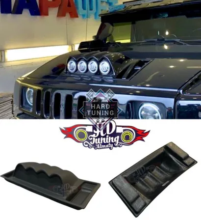 Ковш на капот V2 Hummer H2