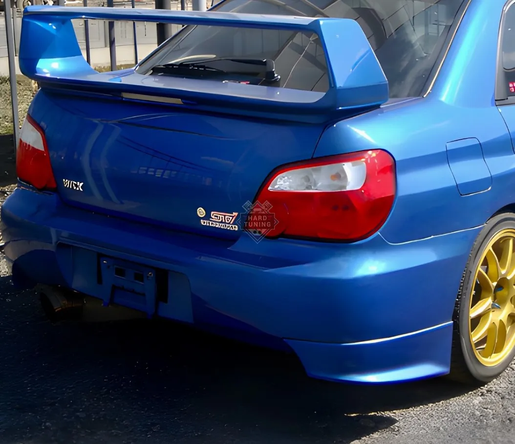 Клыки на задний бампер Subaru Impreza GDB Конь/Лиса