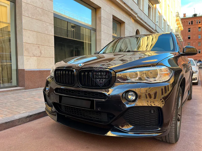 Сплиттер переднего бампера BMW X5 (F15). Аналог M-Performance