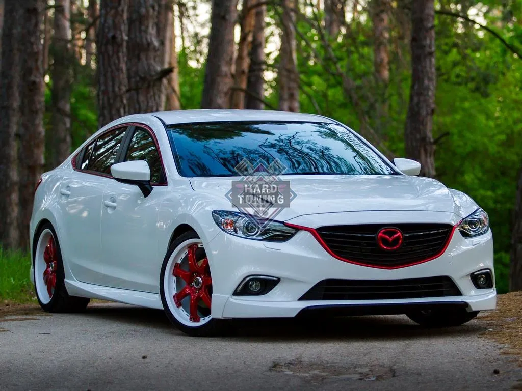 Накладки на пороги SKYACTIV SPORT Mazda 6 GJ 2012-2023